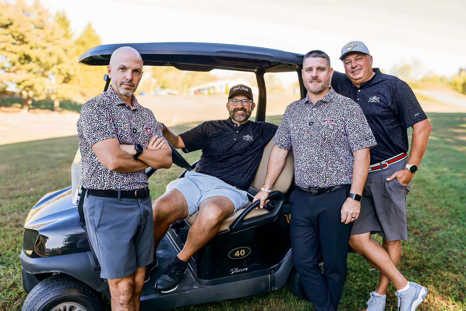 The administrative team of the golf course